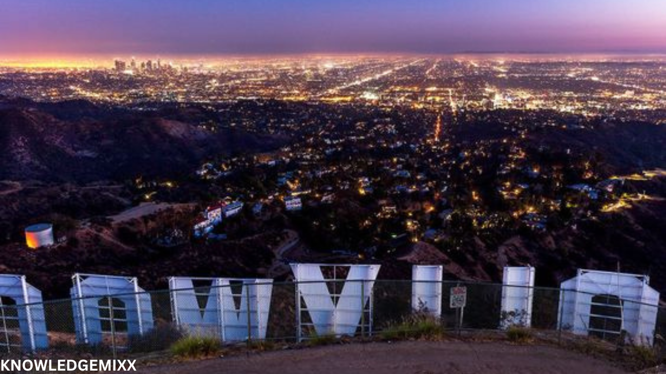 Hollywood Sign in America